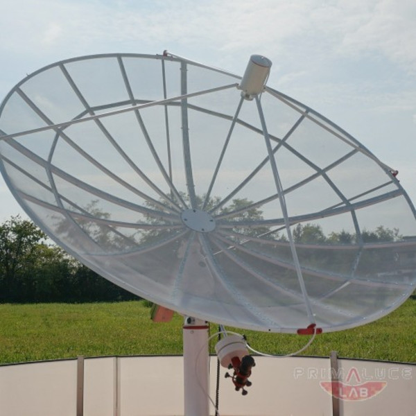 PrimaLuceLab Telescópio Spider 230 radio telescope, with EQ-6 mount and pier