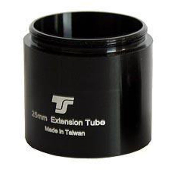 TS Optics Cilíndro de extensão de 1,25", caminho ótico de 25 mm