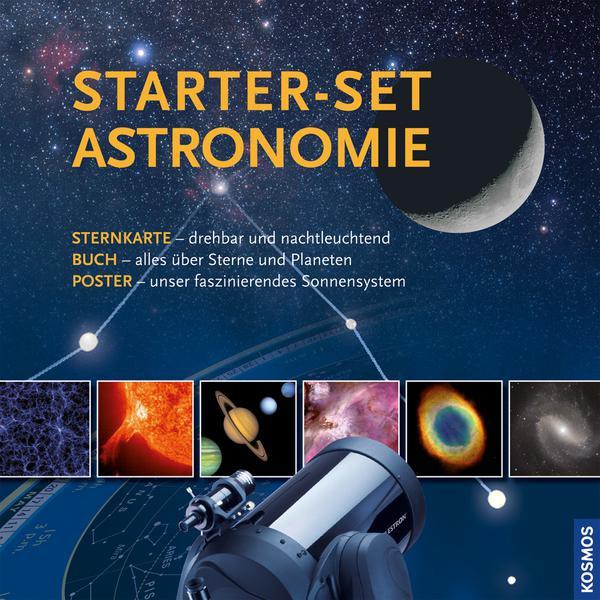Kosmos Verlag Carta de estrelas Starter-Set Astronomie