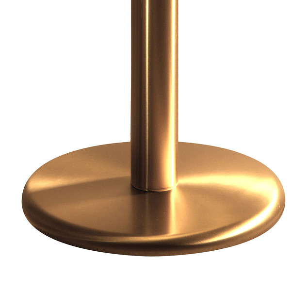 Columbus Globo com pedestal Duo Azzurro Aço inoxidável/ Wenger 40cm