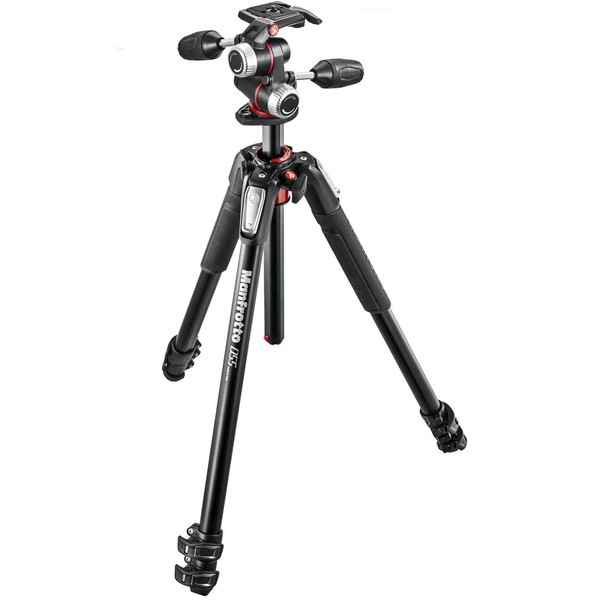 Manfrotto MK055XPRO3-3W com Cabeças panorâmicas de 3 vias