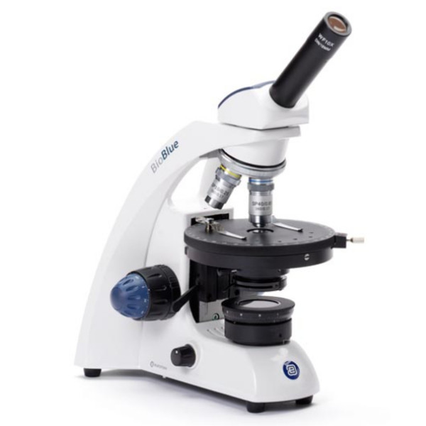Euromex Microscópio BioBlue BB.4240-P, POL, mono, DIN, 40x-600x, 10x/18, HAL, 20W