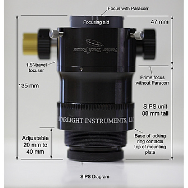 Starlight Instruments Focador Corretor de coma SIPS Paracorr System