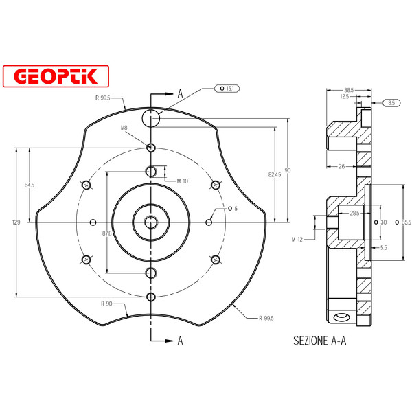 Geoptik Tripé Hercules 70