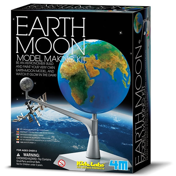 HCM Kinzel Planetário Earth-Moon Model Making Kit