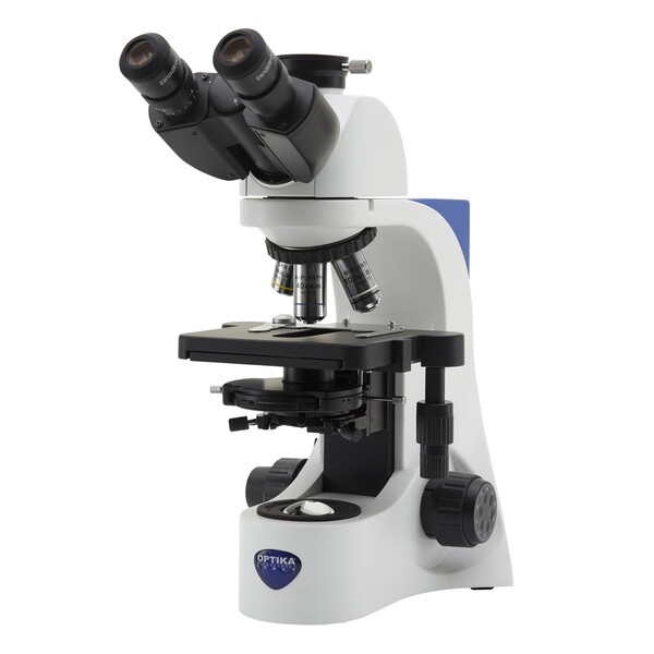 Optika Microscópio B-383Ph, plan, trinocular microscope, X-LED, DIN