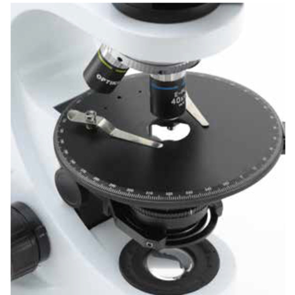 Optika Microscópio B-383POL-polarization, trinocular microscope
