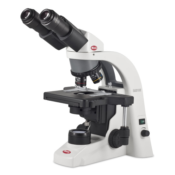 Motic Microscópio BA310E, 40x - 1000x, Halogen, bino