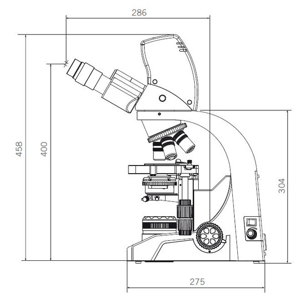 Motic Microscópio BA310 microscope, digital