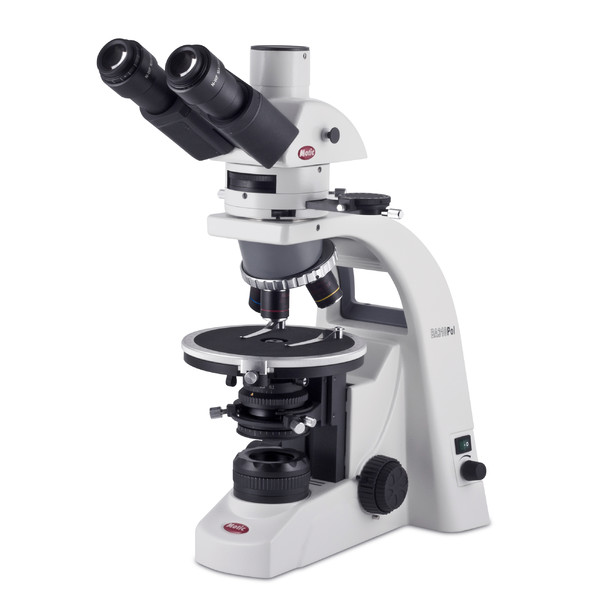 Motic Microscópio BA310 POL, Triocular