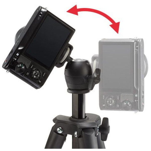 Manfrotto Tripé de alumínio Compact Light preto