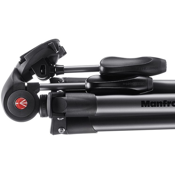 Manfrotto Conjunto de tripé fotográfico Compact Advanced preto