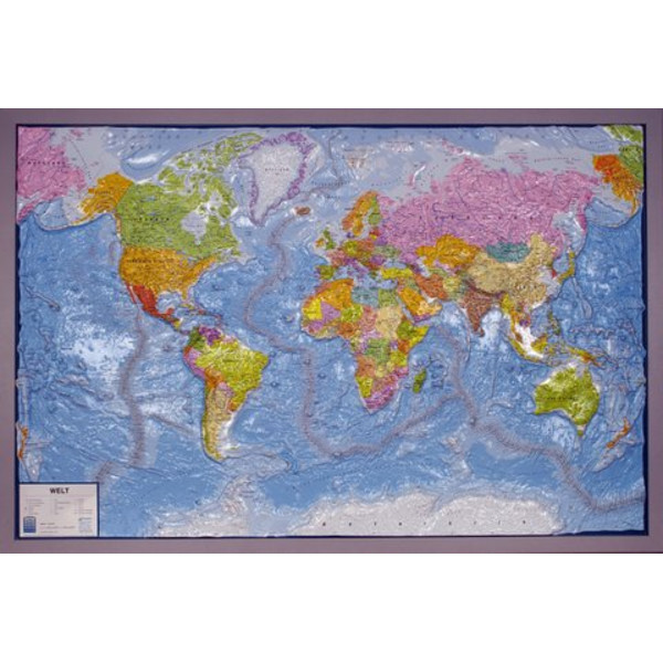 geo-institut Mapa mundial Mapa de relevo Linha de prata política russa