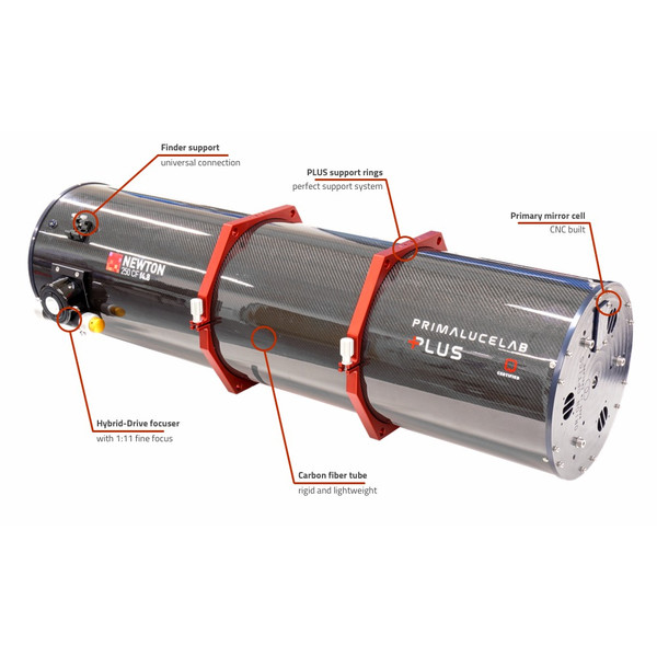 PrimaLuceLab Telescópio N 250/1200 Carbon OTA