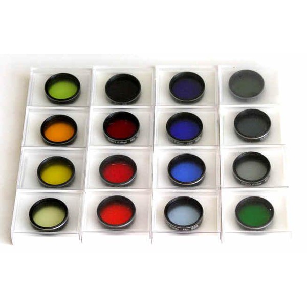 TS Optics Filtro de cores vermelho escuro 1,25"