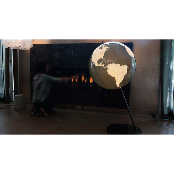 Columbus Globo com pedestal Black Series 60cm