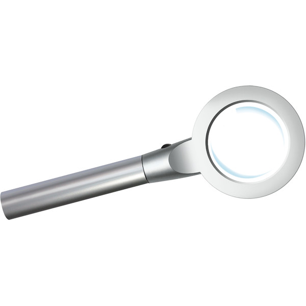 Bresser Lupa 2.5X, 55mm LED magnifier