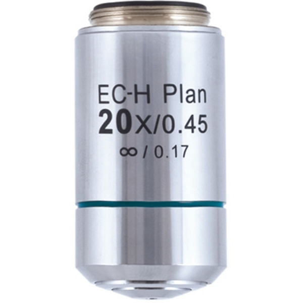 Motic objetivo CCIS plano Achromático EC-H PL 20x/0.45 (AA=0.9mm)