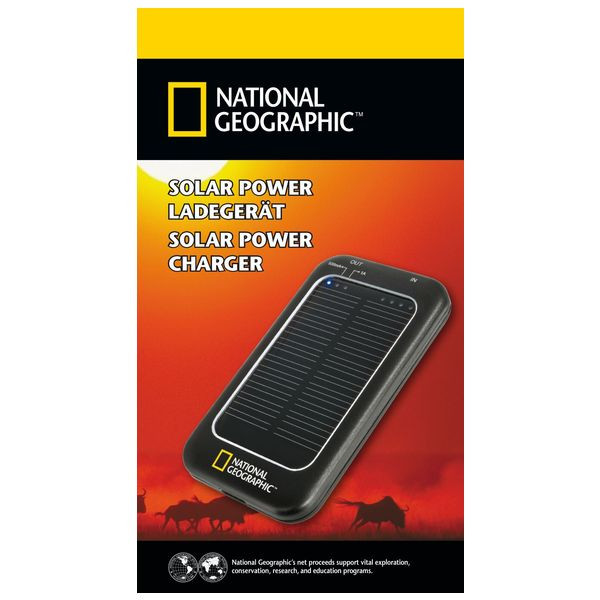 National Geographic Carregador de energia solar