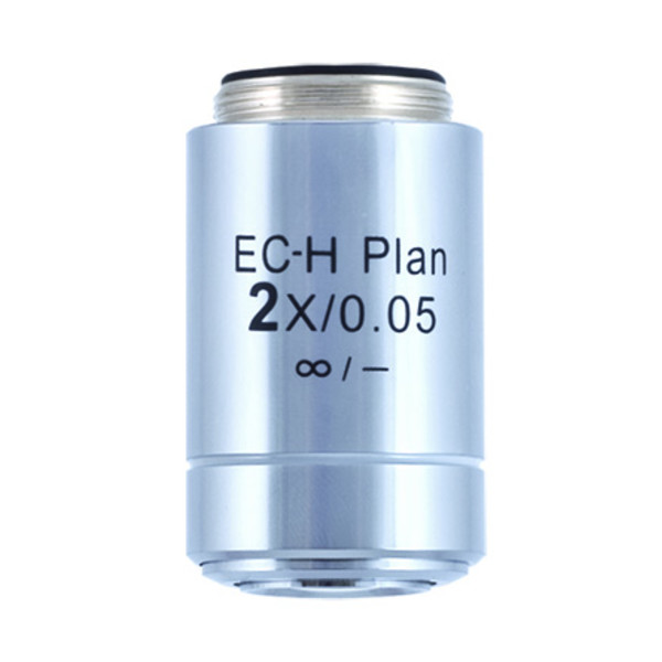 Motic objetivo Acromático plano CCIS. EC-H PL 2x/0.05 (AA=7.2mm)