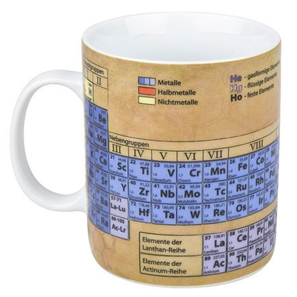 Könitz Chávena Chemistry knowledge mug (in German)