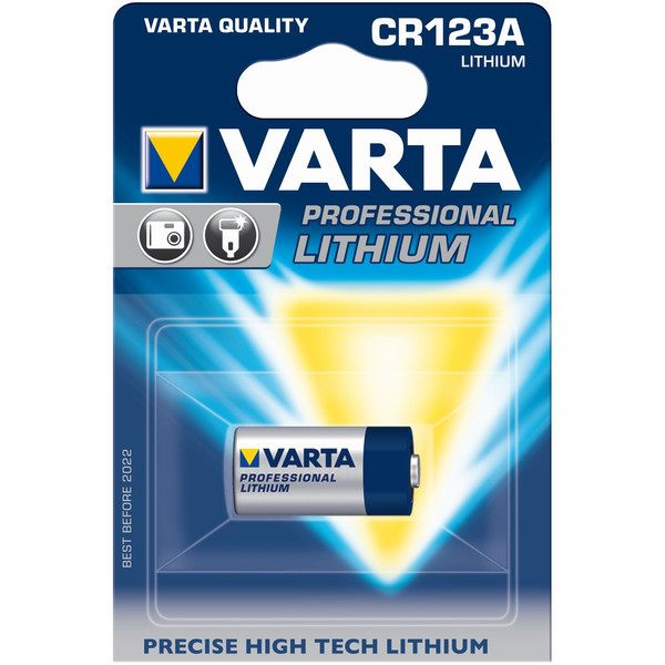 Varta CR123 lithium battery