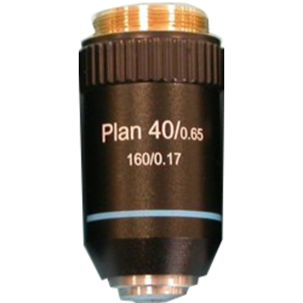 Hund Objetivo Plano da objetiva acromático. 40x/0.65 para microscópios verticais