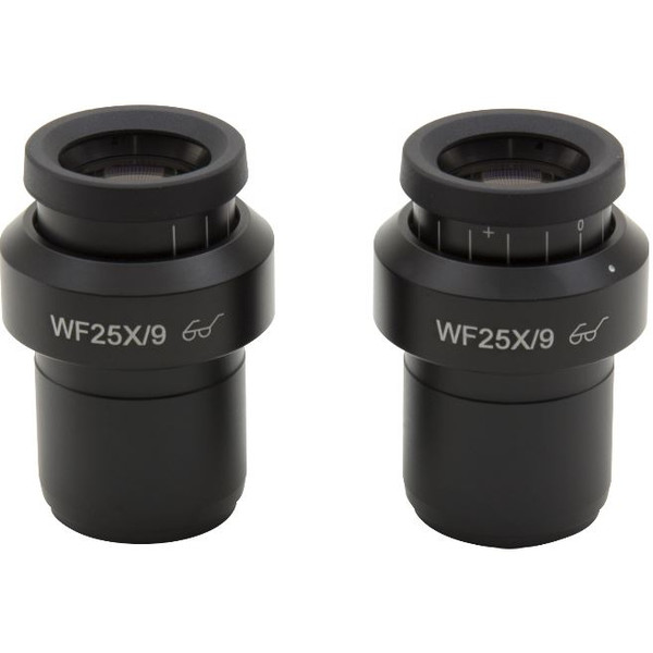 Optika Ocular ST-144 WF25X / 9mm eyepieces (pair) for Modular Series SZN microscope heads