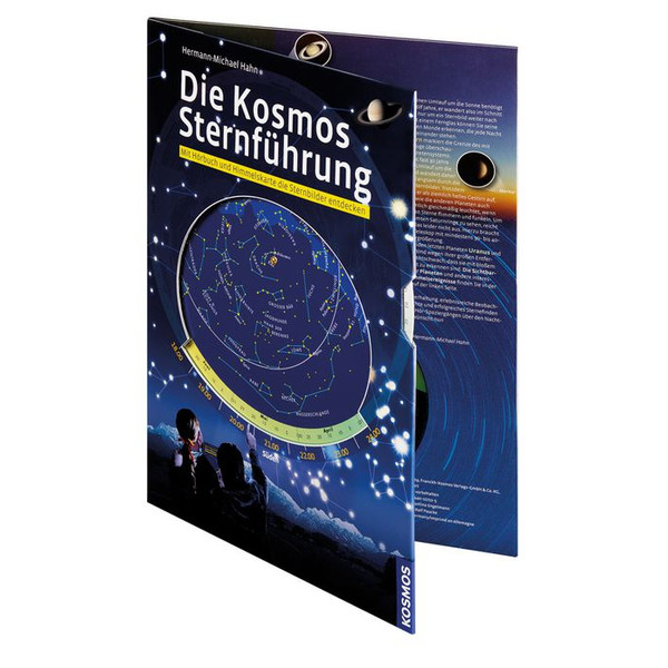 Kosmos Verlag O guia de estrelas Kosmos, Carta de estrelas com CD áudio