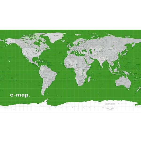 Columbus C-Mapa do mundo "verde"