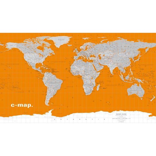 Columbus C-Map Weltkarte ''orange''