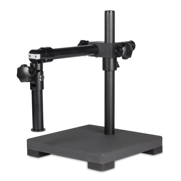 Motic Overhanging stand Tripé com placa de base retangular, Coluna Ø 32mm, altura 600mm