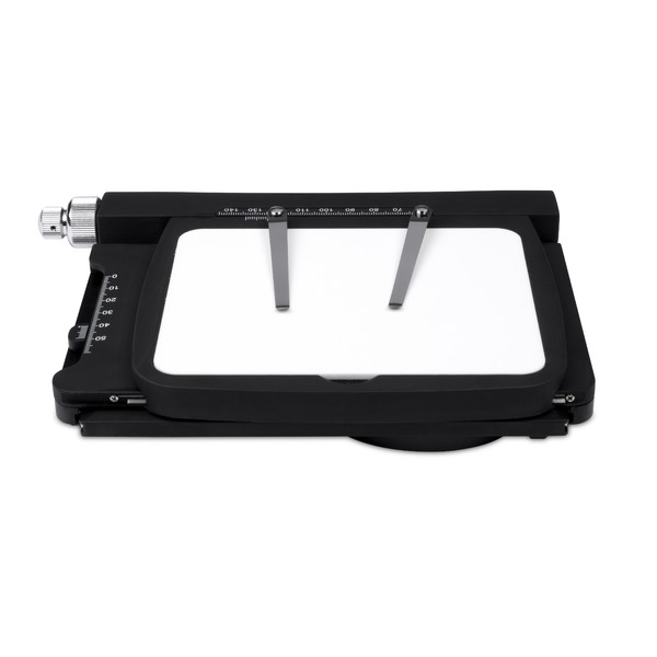 Motic Mesa cruzada amovível (150x100mm) para Tripé com inserto de mesa