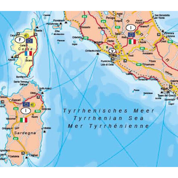 Stiefel mapa de continente Organisational map of Europe