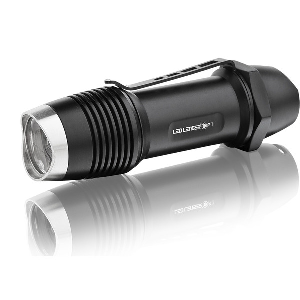 LED LENSER Lanterna F1 torch, black