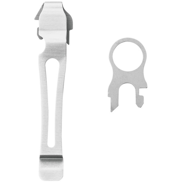Leatherman Fastening clip and detachable eye for multitool