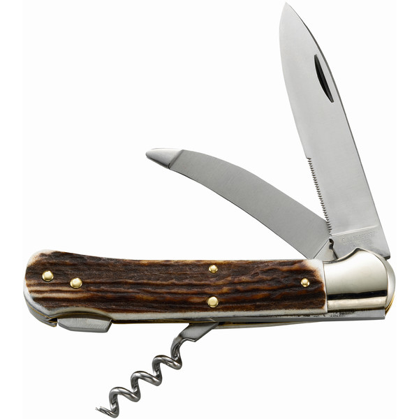Herbertz Faca Pocket knife, horn grip, 258211