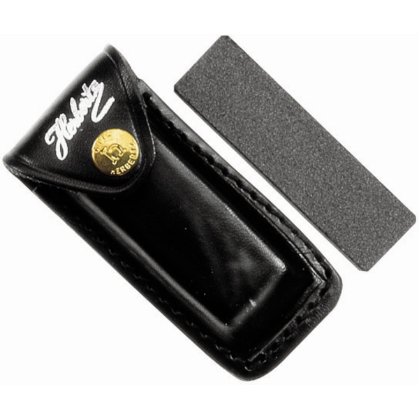 Herbertz pedra de amolar 70x20 mm, bolsa de couro, 292000