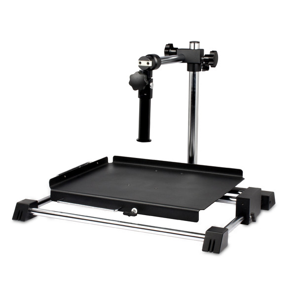 Motic Overhanging stand Mesa manual grande, Coluna Ø 32mm