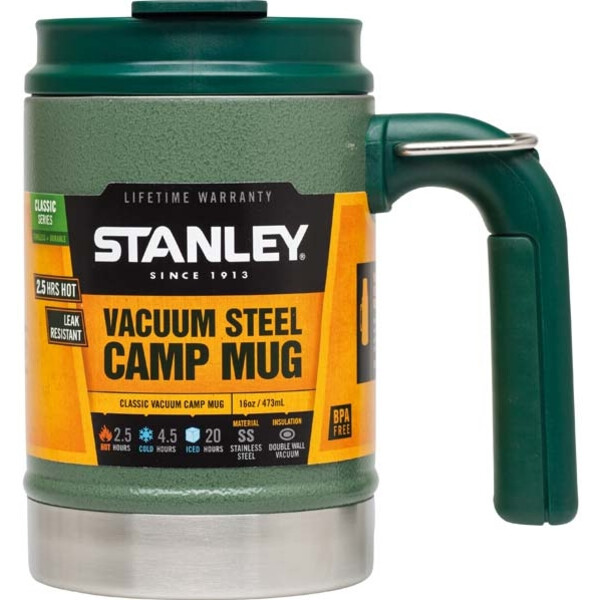 Stanley Classic thermos flask Camp Mug 0.47l, green