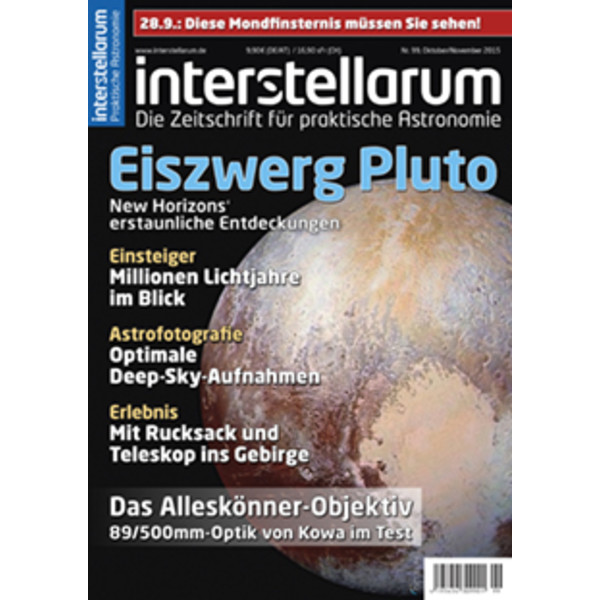 Oculum Verlag Livro Jahresabo interstellarum