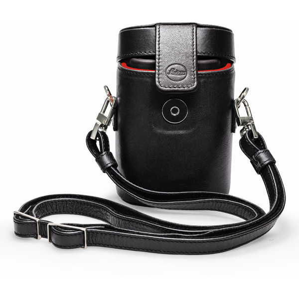 Leica Bolsa em pele preta para 10x25