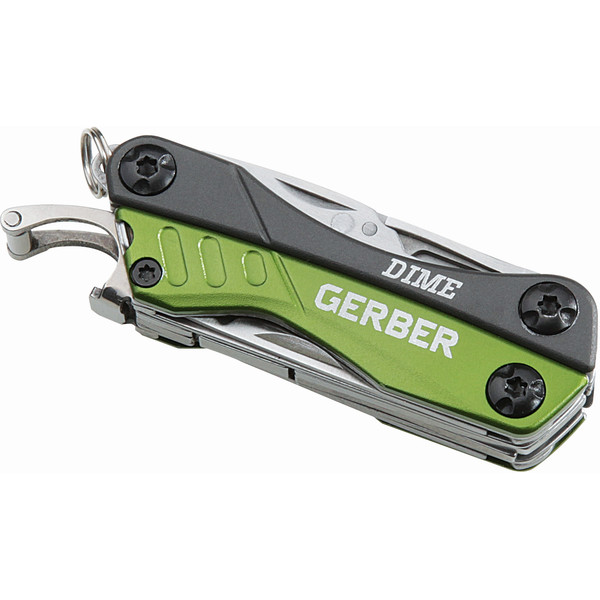 Gerber Mini multiferramenta DIME cinza / verde
