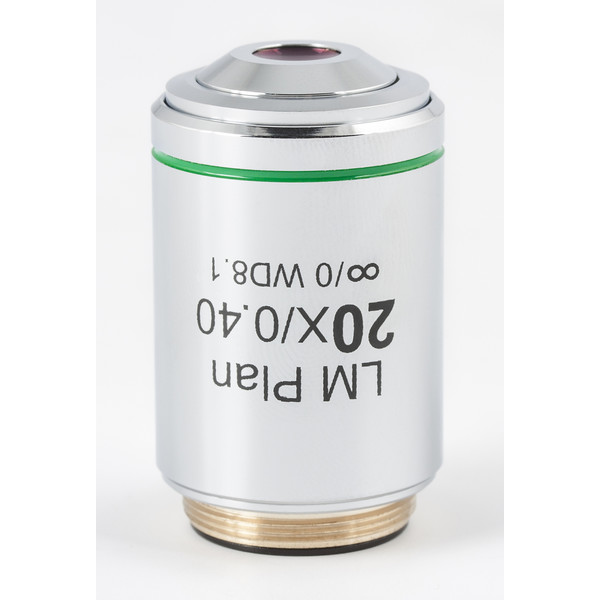 Motic Objetivo, CCIS Achromat. LM PL 20x/0.4 (AA=8.1mm)
