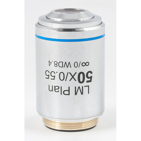 Motic Objetivo, CCIS Achromat. LM PL 50x/0.55 (AA=8.4mm)