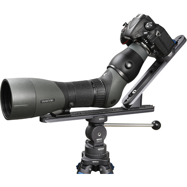 Novoflex QPL-SCOPE Uma ponte de suporte para Digiscoping para Lunetas com visão angular