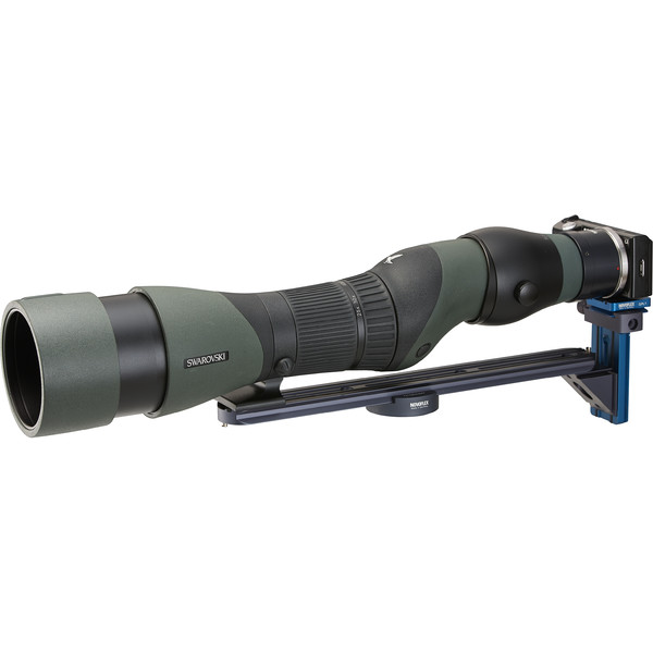 Novoflex Suporte de câmara QPL-SCOPE S digiscoping support bridge for angled eyepiece spotting scopes