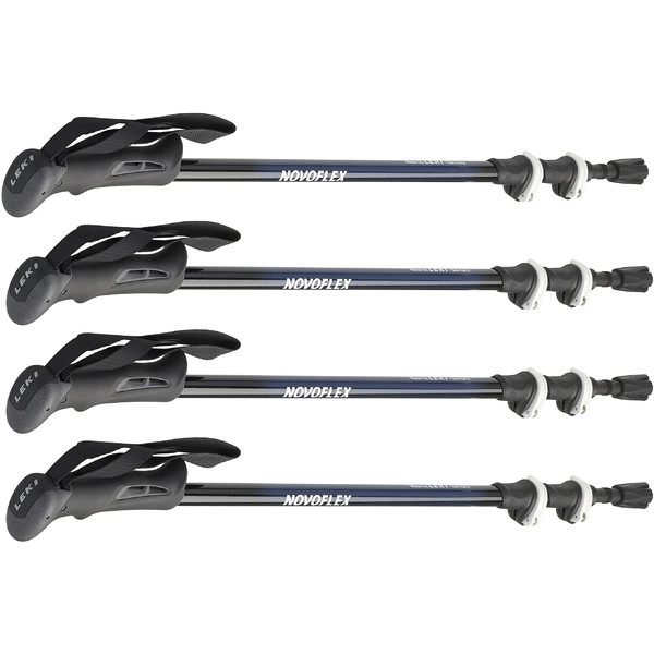 Novoflex QLEG Walk II SET conjunto de 4 bastões de caminhada