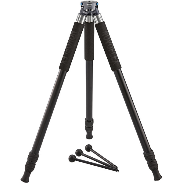 Novoflex Tripé de alumínio TRIOA2830 tripod set with 3-segment aluminium legs