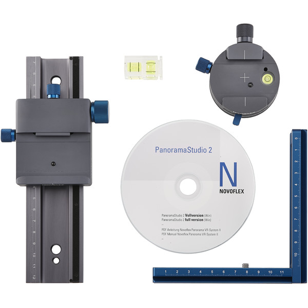 Novoflex Cabeça panorâmica para tripé VR-SYSTEM III pan-head system, single-line